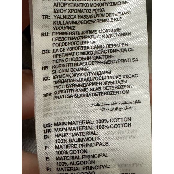 Adidas gray 3 stripes short sleeves tee size Xl - Picture 4 of 13